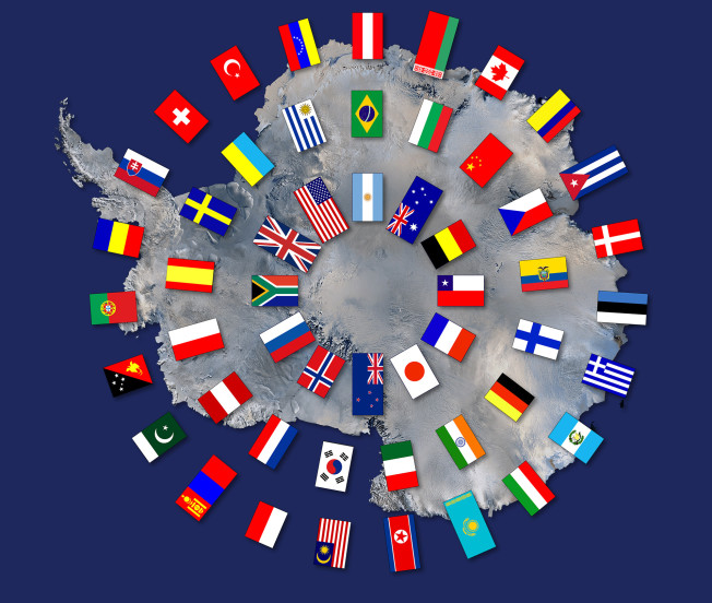 Antarctic Treaty Collage